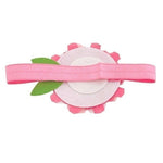 Ma Petite Pink Fabric Flower Baby Girl Headband One Size NWOT