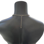 Unique Designer Metal Choker Necklace Turquoise Gold Silver Statement Jewelry