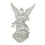 Vintage Clear Acrylic Heavenly Angel Figurine 5.75" Christmas Ornament VG