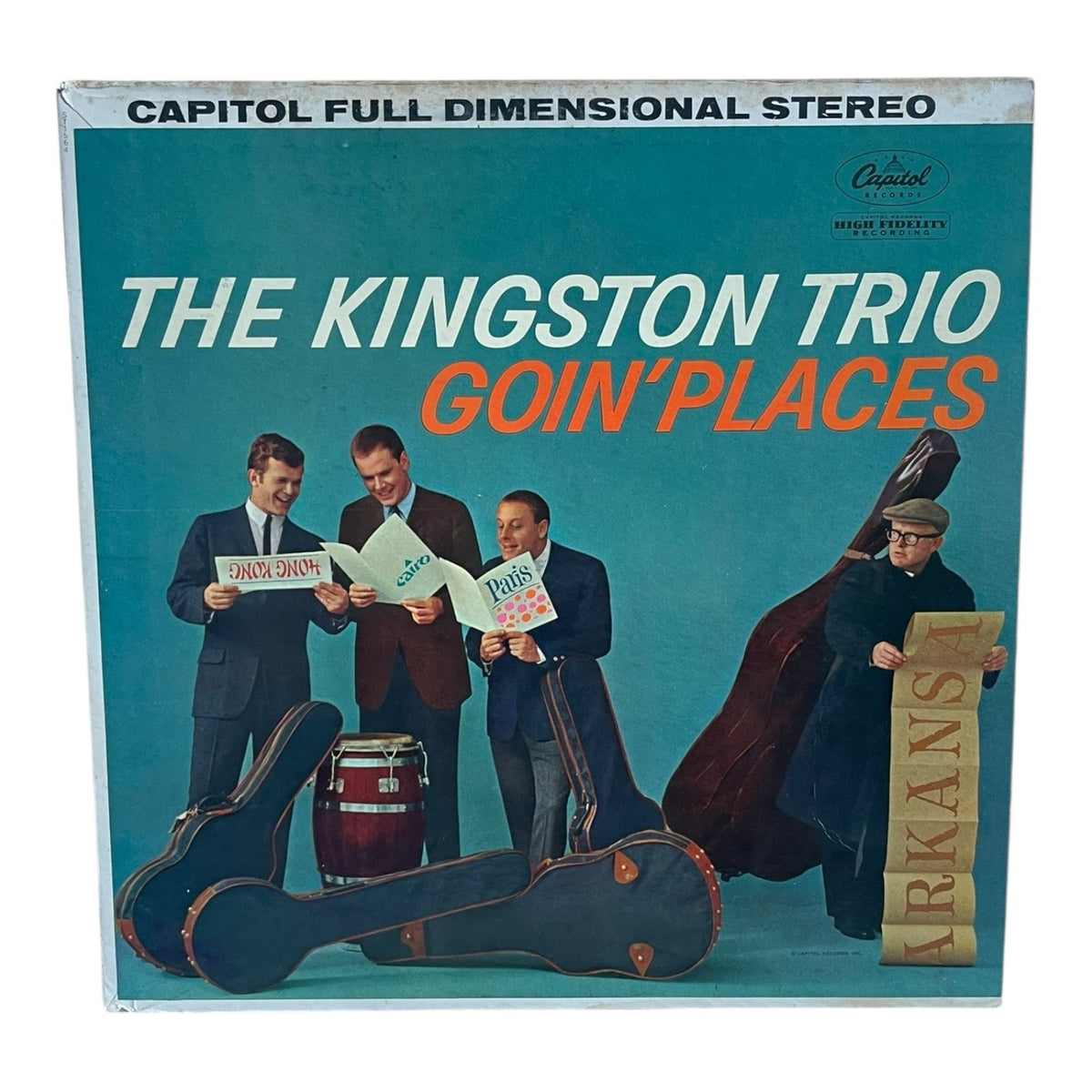Kingston Trio Goin' Places 1961 Capitol Records ST1564 Folk Vinyl LP