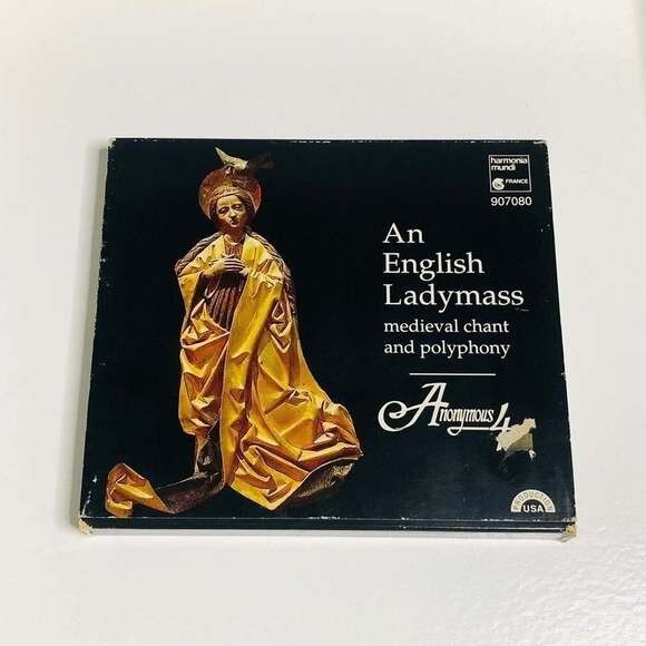 CD  Anonymous 4 ‎– An English Ladymass (Medieval Chant And Polyphony)