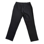 Chico's Women's Dark Gray Ankle Jeans 1 (8) Mid Rise Stretch Cotton Blend EXC
