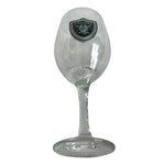 Las Vegas Raiders 2006 Wine Glass 12oz Stemmed NFL Logo Collectible Memorabilia