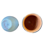 CENOTE TEQUILA Mexico Cantarito Clay Pottery Cups Set of 2 Handmade 5" NWOT