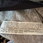 ZARA Womens Hoodie S Black White Leopard Print Colorblock Long Sleeve Sweater