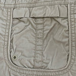 Khakis & Co Womens Shorts 10 Beige Tan Beach Drawstring 4 Pocket Cotton Blend