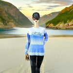 HAWAIIAN FIRE Aloha Flow Mermaid Paddling Shirt Women XS Lavender Quick Dry NWT
