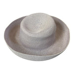 Vintage Betmar Lilac Paper Straw Bucket Hat Womens Beach Sun Protection One Size