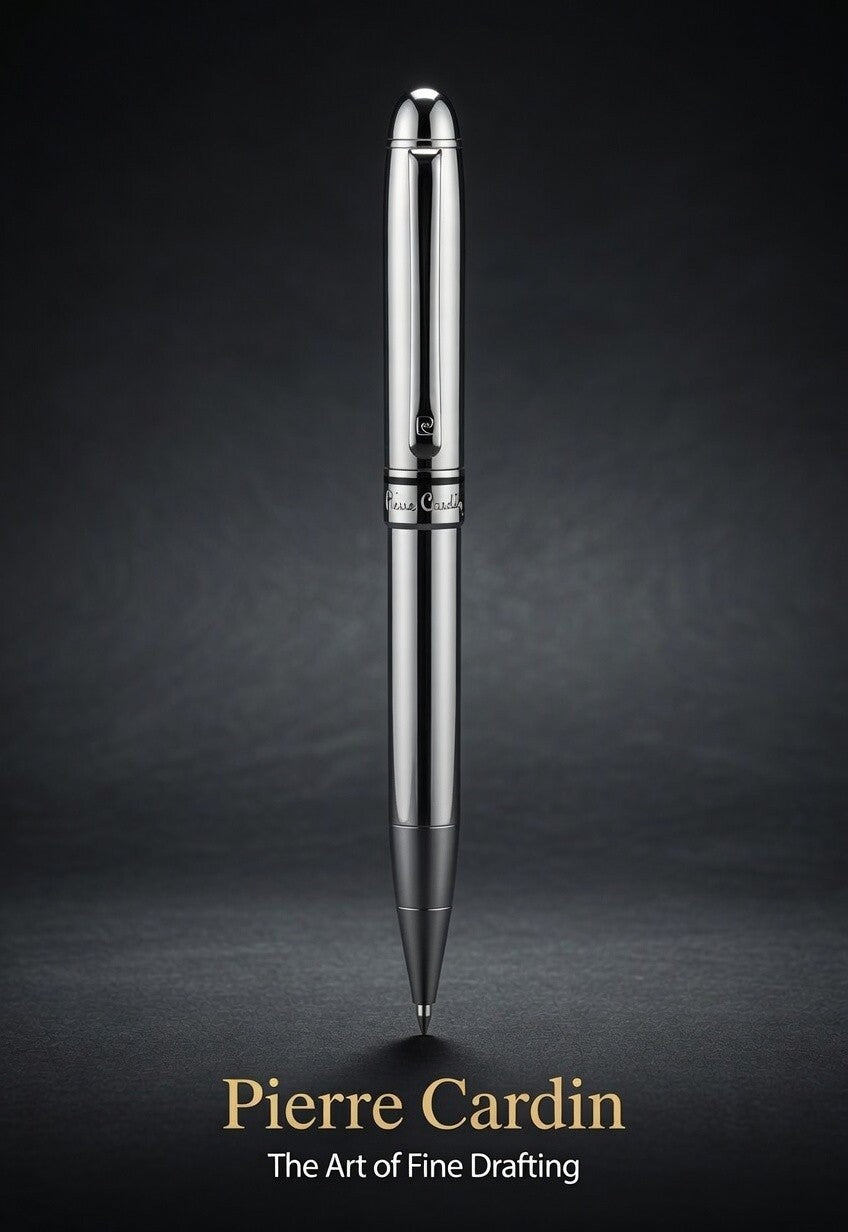 Vintage Pierre Cardin Silver Tone Mechanical Drafting Pencil Executive Writing