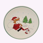 Home Beautiful Down the Chimney Christmas Child Plate Bowl Mug Set NIB