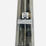At Home 10 Inch Black Taper Candles with Gold Spider Set of 2 Halloween NIP