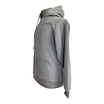 Made Here Bayside Men's Blue Zip Front Hooded Sweater Small Cotton Blend NWOT