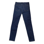 Ann Taylor Women's Dark Blue Skinny Jeans Size 6 Stretch Cotton Modal Zip EXC