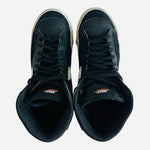 Nike Blazer Mid 77 Black Leather High Top Sneakers Mens 5.5 Lace Up Trainers