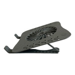Laptop Stand with Cooling Fan 10-17" Adjustable Foldable Portable ABS NIB