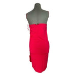 Sonija Baram Limited Edition Hot Red Sarong Beach Wrap 48"x30" One Size EXC