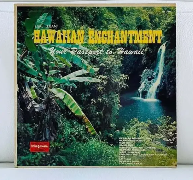 LP Luke Leilani - Hawaiian Enchantment Vinyl Record