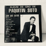 LP Album De Oro De Paquitin Soto Vinyl Record