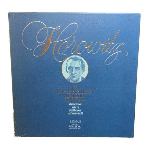 LP Vladimir Horowitz - Horowitz  His Complete Recorded Concerto Repertoire
