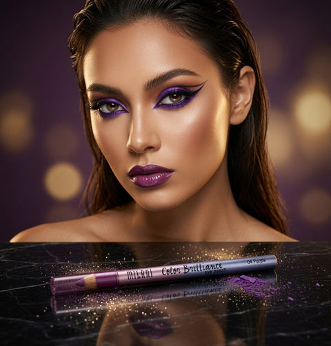 Milani Color Brilliance 04 Purple Eye Pencil Made in Italy New Display Item