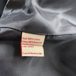 Split Personality Matthew Hekmatniaz Belted Cotton Trench Coat Dark Grey Sz L VG