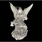 Vintage Clear Acrylic Heavenly Angel Figurine 5.75" Christmas Ornament VG