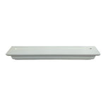 White Floating Wall Shelf Modern Wood 24x5 Decorative Display Storage Shelf NIB