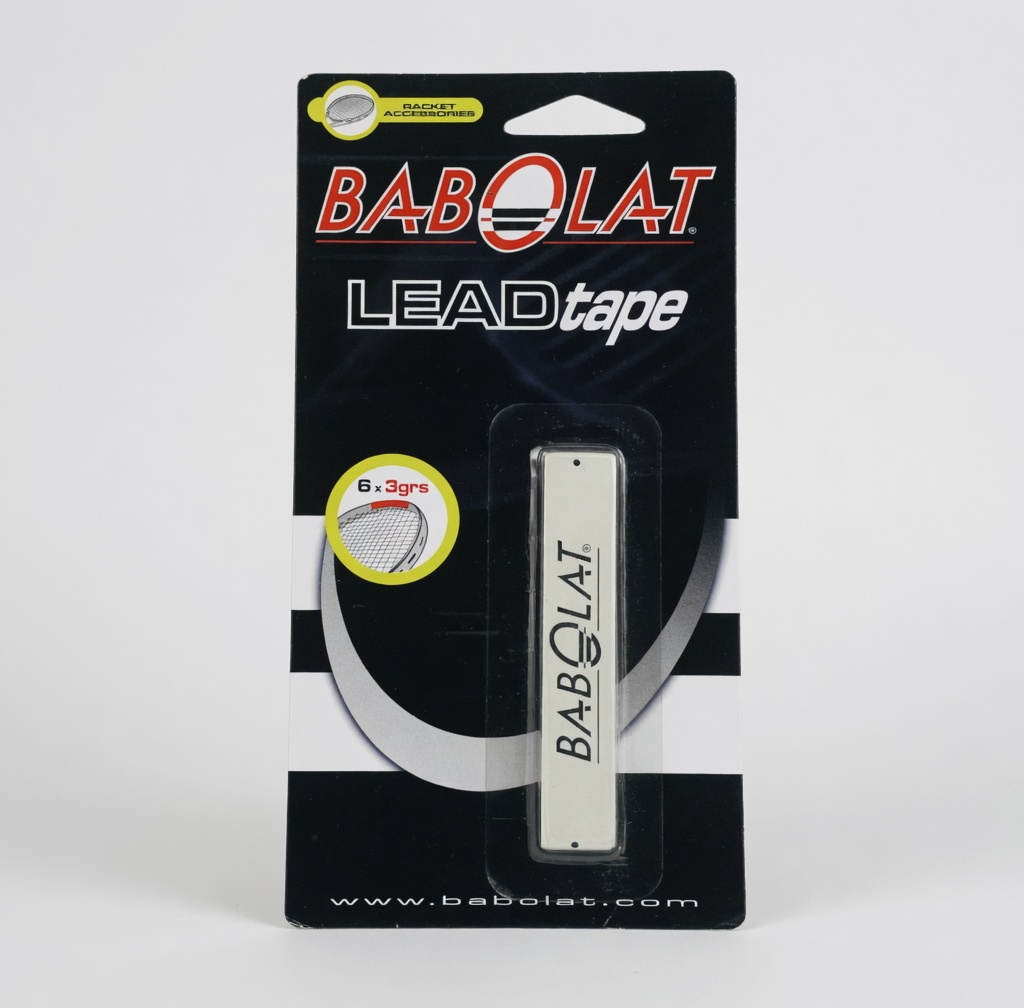 Babolat Lead Tape Silver Tennis Racket Weight Balance Customization 6x3g NIP