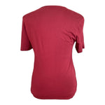 BOSS Hugo Boss Stretch Cotton Red T-Shirt Embroidered Logo Crew Neck Large NWOT