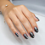 Sephora Formula X Nail Polish Meteoric Grey Black Lacquer Full Size New