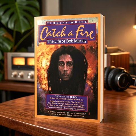 Catch a Fire Life of Bob Marley Timothy White Definitive Edition Paperback G+