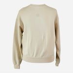 Ninth Hall Fundamentals Men's Cream Crewneck Sweatshirt S Organic Cotton VG