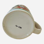 Vintage Teddy Bear Christmas Mug Xmas Coffee Mug Rare Ceramic Kids Cup Christmas