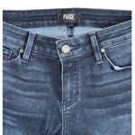 PAIGE Skyline Skinny Crop Dark Wash Blue Jeans Womens Sz 29 VG