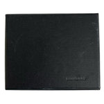 Authentic GUCCI Empty Gift Box Black White Italy w/ Care Booklet 3.5x2.5x4" VG