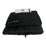 Unisex PRIORITY Black Nylon Crossbody iPad Travel Everyday Bag NWT