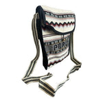 Peru Andean Wool Canvas Crossbody Shoulder Bag Unisex Handmade NWOT