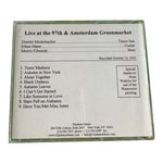 Rare CD Live at the 97th & Amsterdam Greenmarket