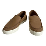 Goodfellow & Co Men’s Tan Leather Casual Loafers Slip-On Shoes Size 7