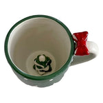 Global Design Connections Kate Williams Christmas Mug Polka Dot Bow 10oz Ceramic