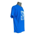 Vintage Gildan Ultra Cotton Men's African Print Tee XL Grey Blue NWOT
