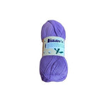 Selanusa Jimmy's Soft Cotton Yarn Purple Swirl String Knitting Crochet NWT