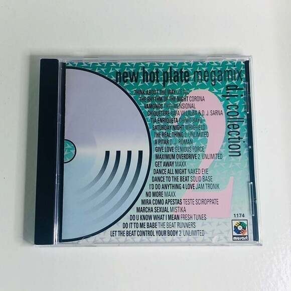 CD New Hot Plate Megamix D.J. Collection