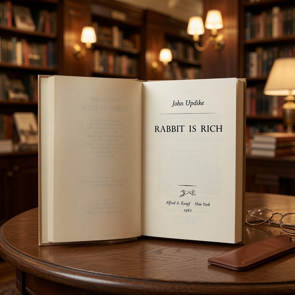Rabbit Is Rich by John Updike 1981 Alfred A. Knopf Hardcover 1st Ed G+