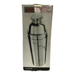 OGGI Dial A Drink Stainless Steel Cocktail Shaker 34oz With Recipes NIB