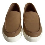 Goodfellow & Co Men’s Tan Leather Casual Loafers Slip-On Shoes Size 7