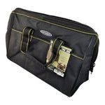 Unisex Voyager Heavy Duty Canvas Tool Bag Tote 15x10x9 Black New