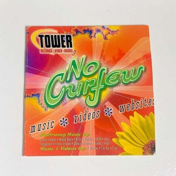 Rare! CD Various ‎– No Curfew (Tower Records • Video • Books)