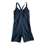 Old Navy Activewear Women's PowerSoft Bodysuit S Gray Racerback Compression EXC