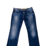 Oxbow Men’s Slim Fit Jeans Denim Blue Embroidered Pockets Size 28 VG